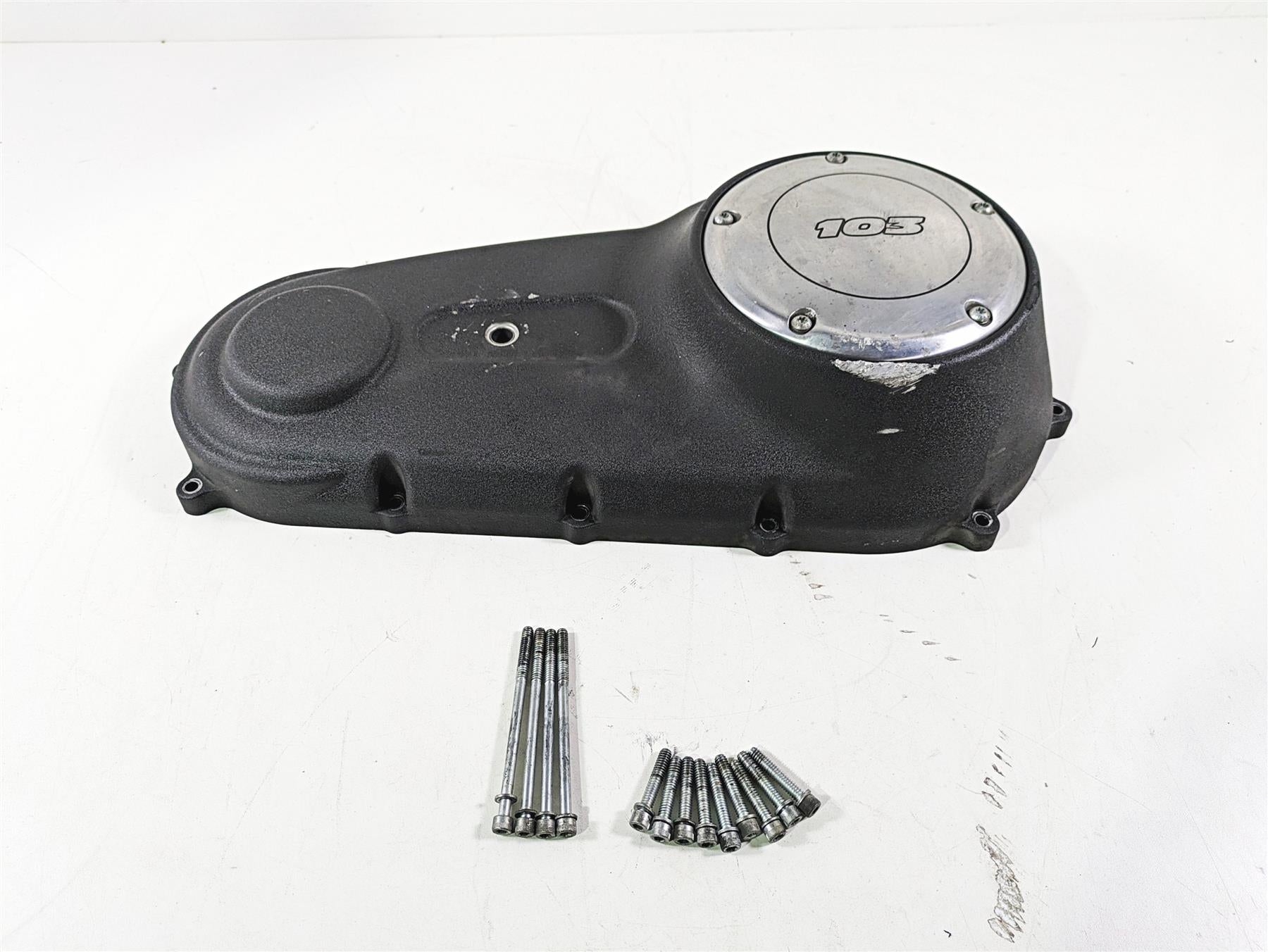 2017 Harley Dyna FXDB Street Bob Outer Primary Drive Clutch Cover -Mid 60761-06A {{ shop.shopifyCountryName }} - Mototech271