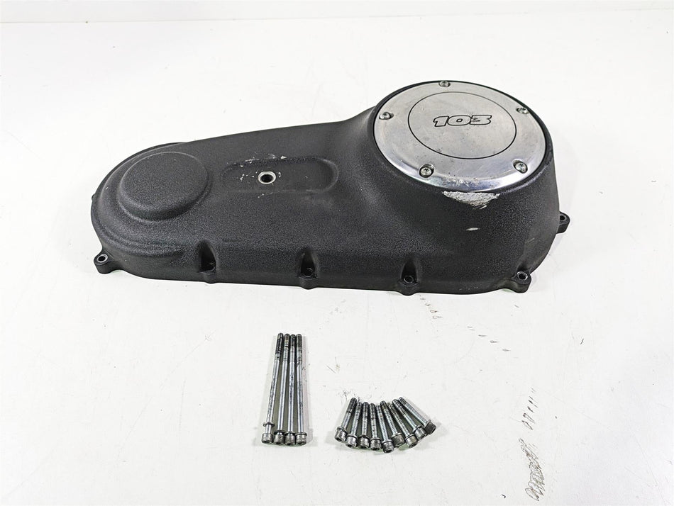 2017 Harley Dyna FXDB Street Bob Outer Primary Drive Clutch Cover -Mid 60761-06A {{ shop.shopifyCountryName }} - Mototech271