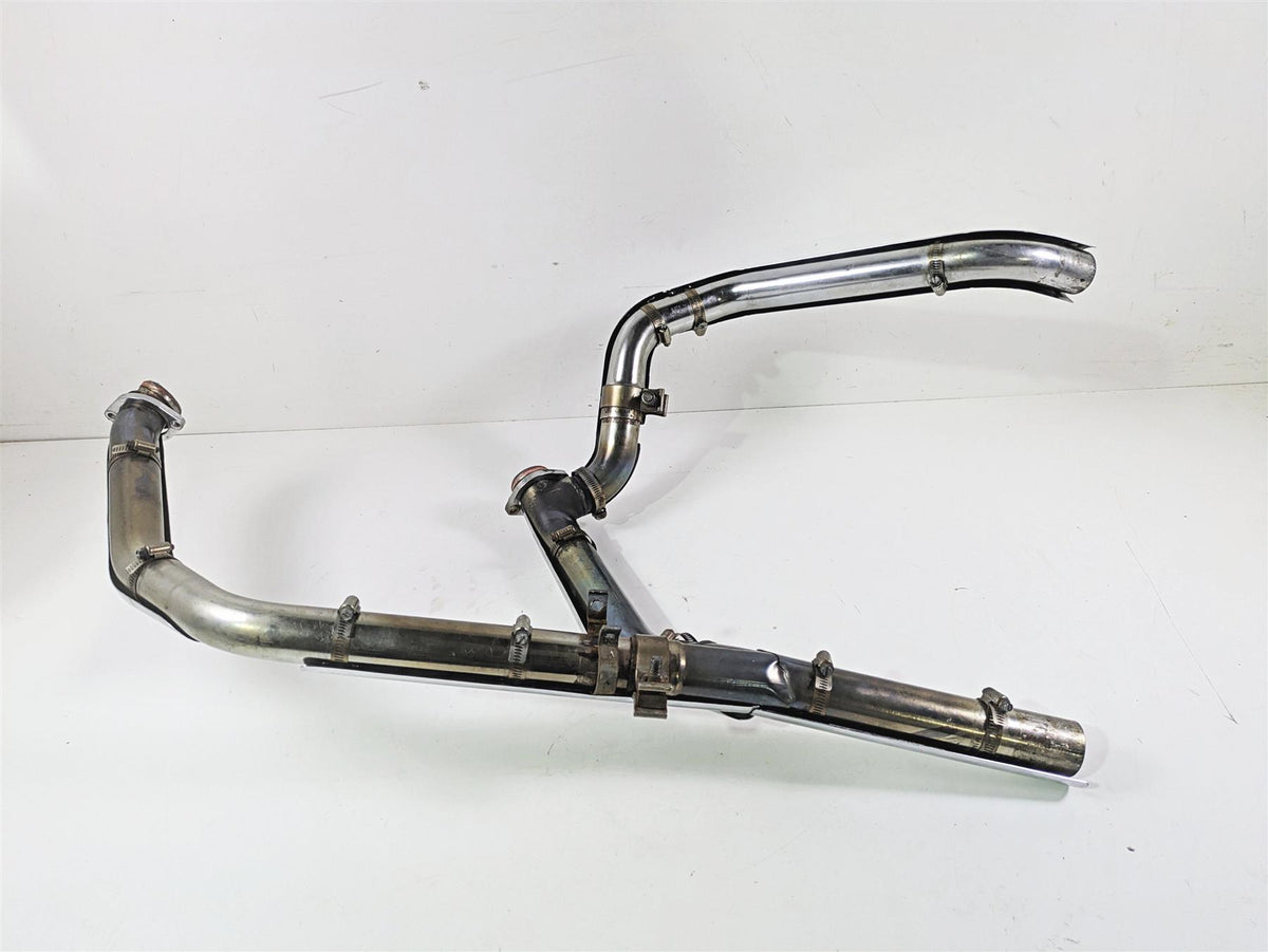 1999 Harley Touring FLHTCUI E-Glide Exhaust Header Manifold Set READ 65626-98C {{ shop.shopifyCountryName }} - Mototech271