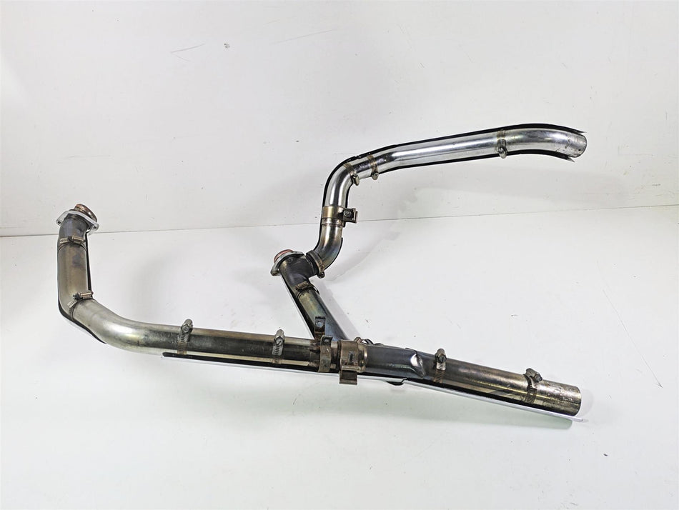 1999 Harley Touring FLHTCUI E-Glide Exhaust Header Manifold Set READ 65626-98C {{ shop.shopifyCountryName }} - Mototech271