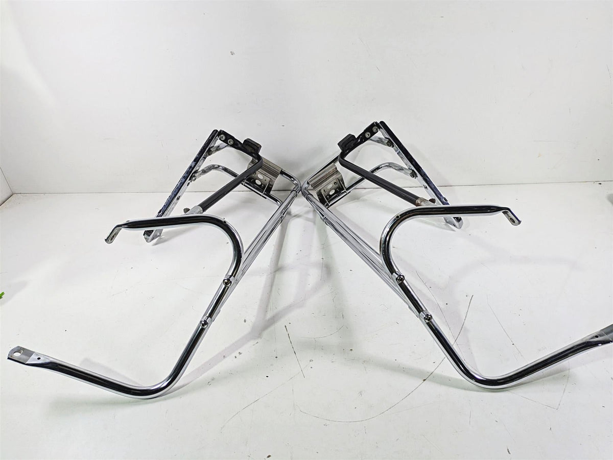 2008 Harley Touring FLHTP Electra Glide Saddlebag Guard Rail Set 49188-97 {{ shop.shopifyCountryName }} - Mototech271