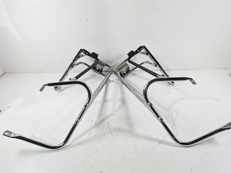 2008 Harley Touring FLHTP Electra Glide Saddlebag Guard Rail Set 49188-97 {{ shop.shopifyCountryName }} - Mototech271