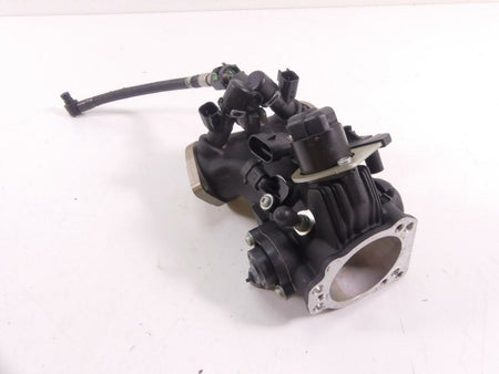 2009 Harley FXCW Softail Rocker Throttle Body Bodies Fuel Injectors 27708-06 {{ shop.shopifyCountryName }} - Mototech271