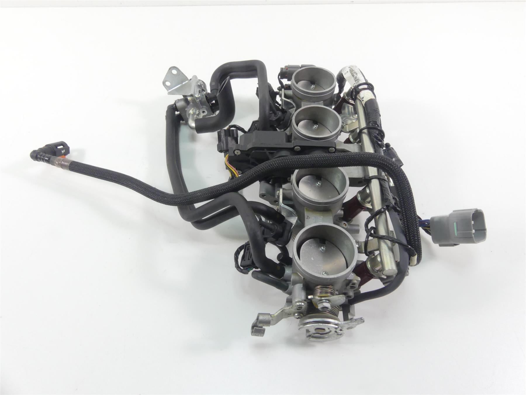 2012 Kawasaki ZX1400 ZX14R Ninja Throttle Body Bodies & Wiring Set 16163-0780 {{ shop.shopifyCountryName }} - Mototech271
