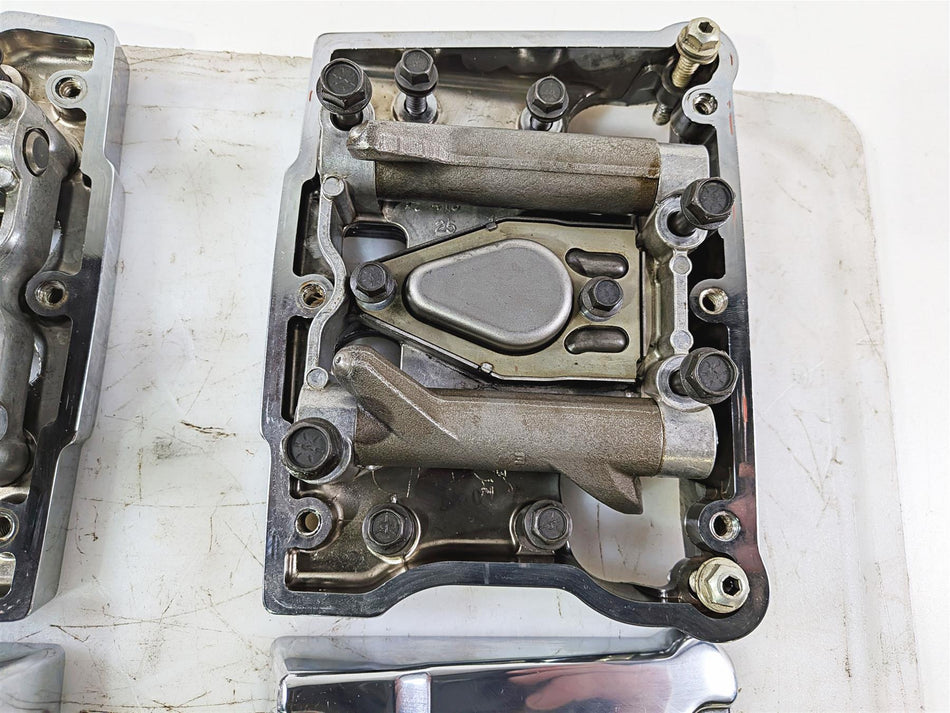 2014 Harley FXSB Softail Breakout Rocker Plates & Valve Cover Set 17543-99A-Mototech271