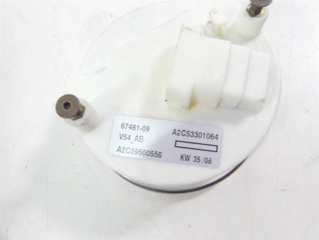 2009 Harley FXDL Dyna Low Rider Tachometer Tacho Meter Gauge 67481-09 {{ shop.shopifyCountryName }} - Mototech271