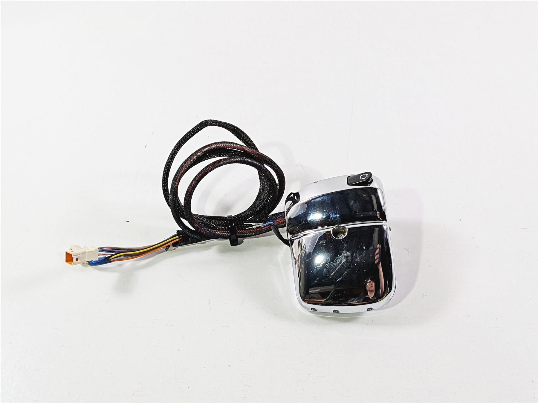 2015 Indian Chieftain Left Hand Chrome Turn Signal Control Switch 4015197-Mototech271