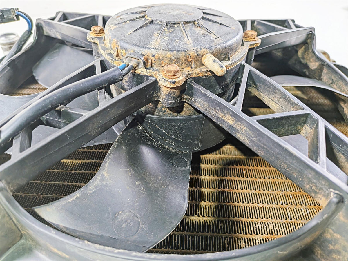 2012 Polaris Ranger 800 XP Oem Radiator Fan Reservoir Set Tested 2411732 1240721 {{ shop.shopifyCountryName }} - Mototech271
