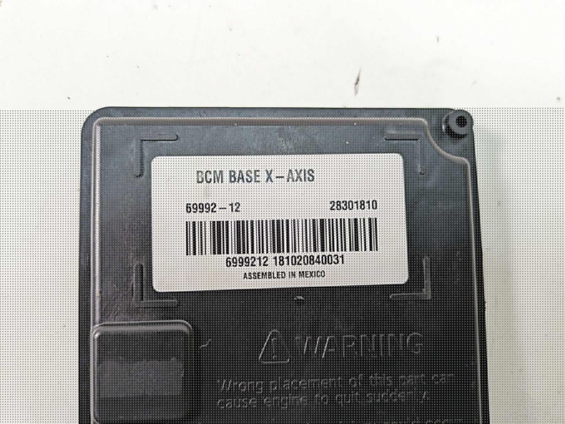 2012 Harley FLD Dyna Switchback Bcm Body Control Module Base X-Axis 69992-12 {{ shop.shopifyCountryName }} - Mototech271