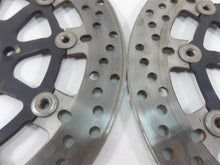 Load image into Gallery viewer, 2008 Ducati Hypermotard 1100 Front Brembo Brake Rotor Disc Set 49240921A

