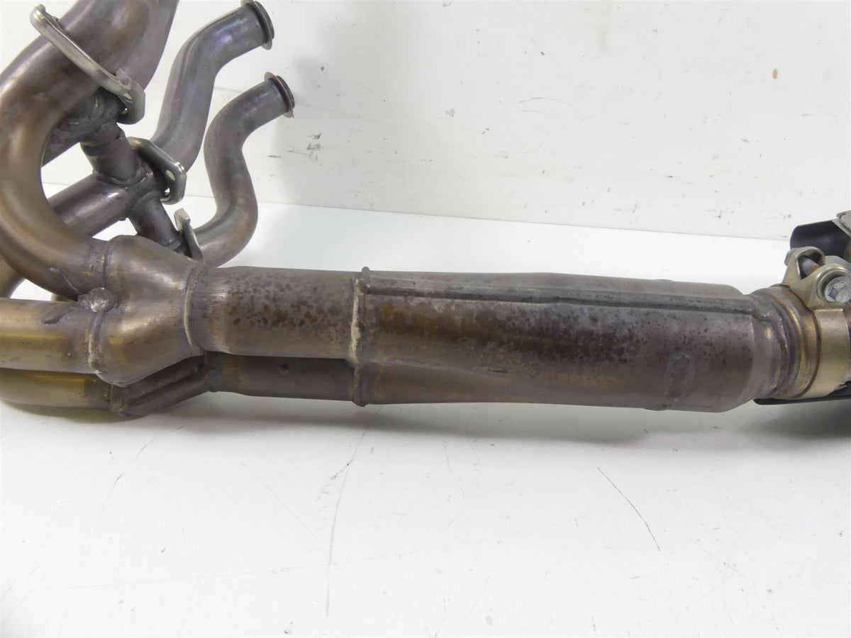 2013 Kawasaki ZX636 ZX6R Ninja Exhaust Header Pipe & Mid Camber 39178-0207 {{ shop.shopifyCountryName }} - Mototech271
