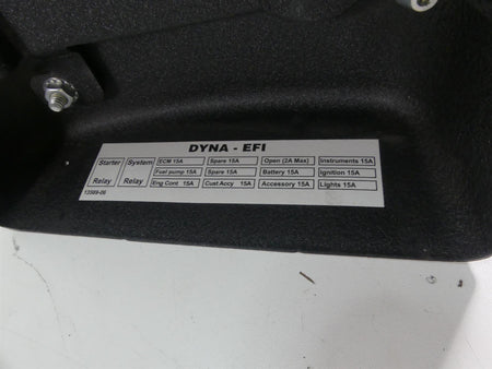 2009 Harley FXDF Dyna Fat Bob Electrical Holder Stay Tray With Cover 70367-04A {{ shop.shopifyCountryName }} - Mototech271