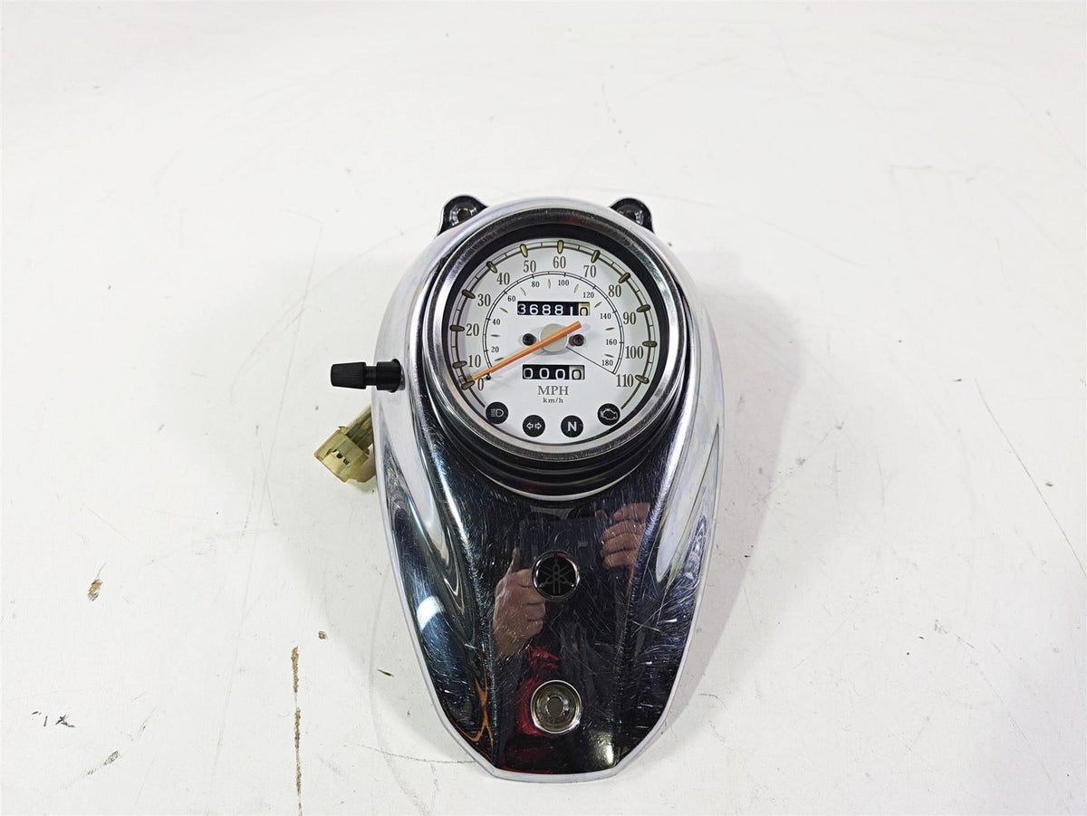 2005 Yamaha XVS650 V-Star Gauges Speedometer Instrument 36K 5SC-83580-50-00 {{ shop.shopifyCountryName }} - Mototech271