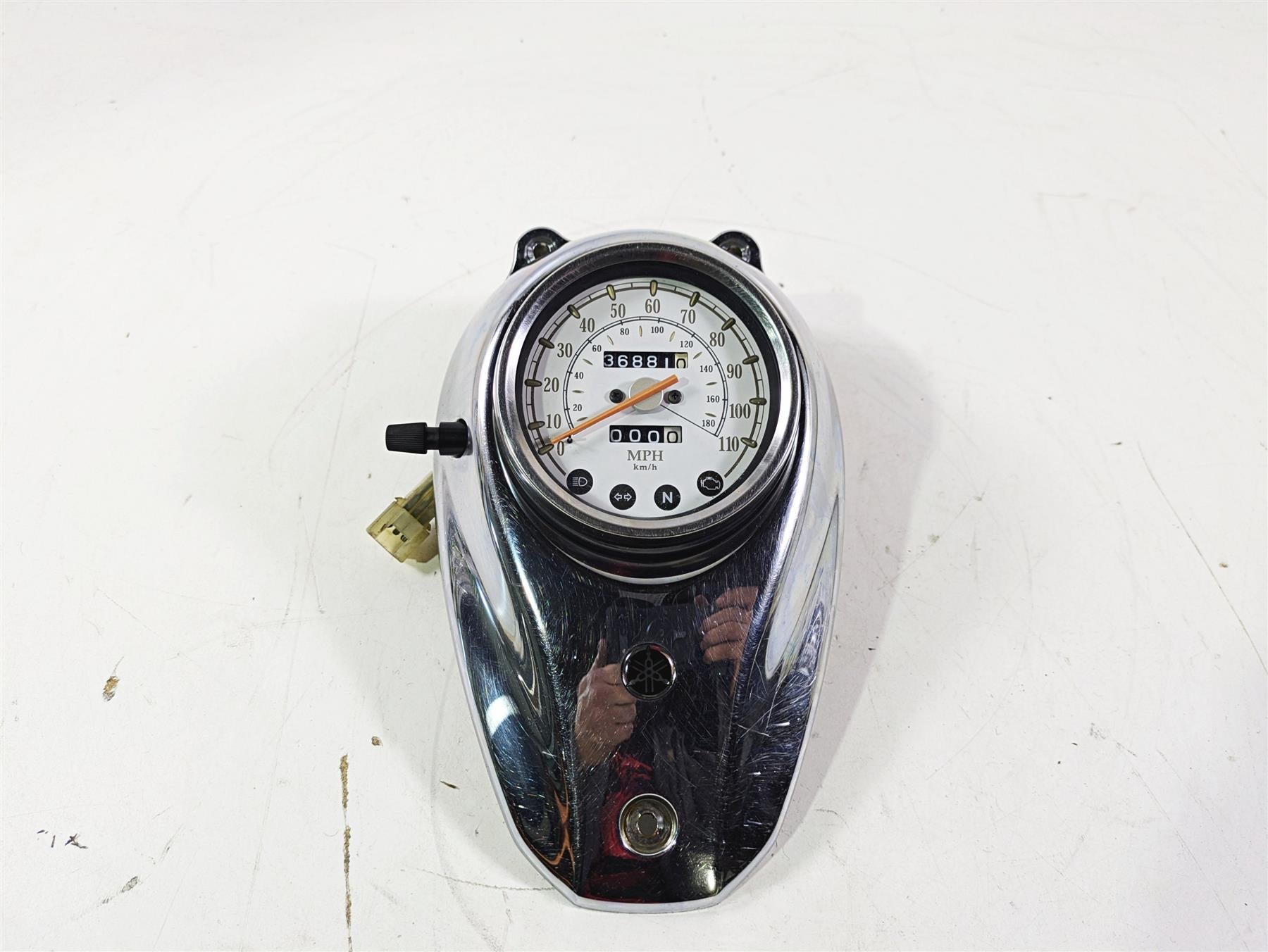 2005 Yamaha XVS650 V-Star Gauges Speedometer Instrument 36K 5SC-83580-50-00 {{ shop.shopifyCountryName }} - Mototech271