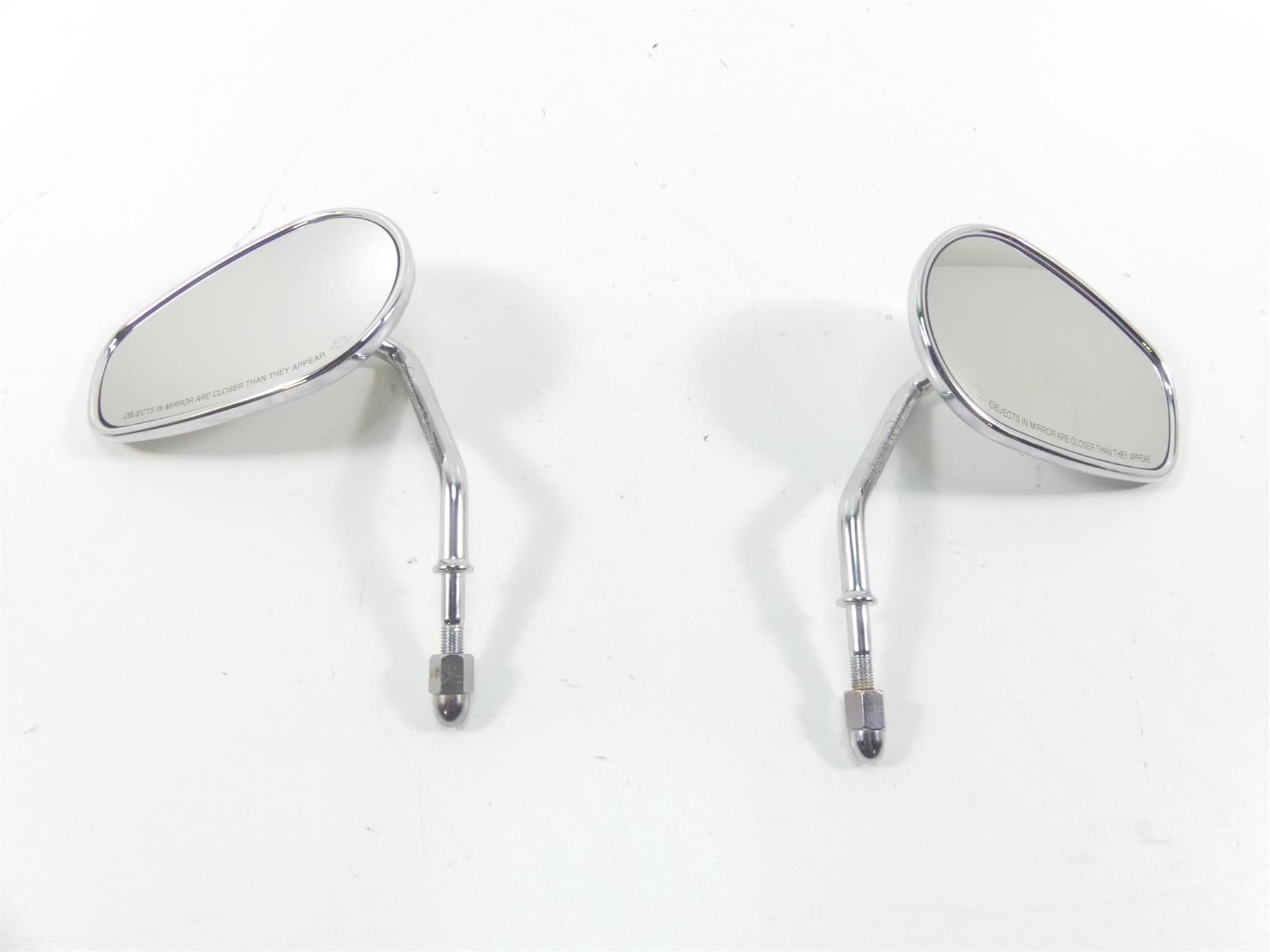 2016 Harley Touring FLHR Road King  Rear View Chrome Mirror Set 91840-03B | Mototech271