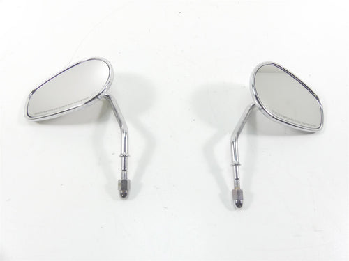 2016 Harley Touring FLHR Road King  Rear View Chrome Mirror Set 91840-03B | Mototech271