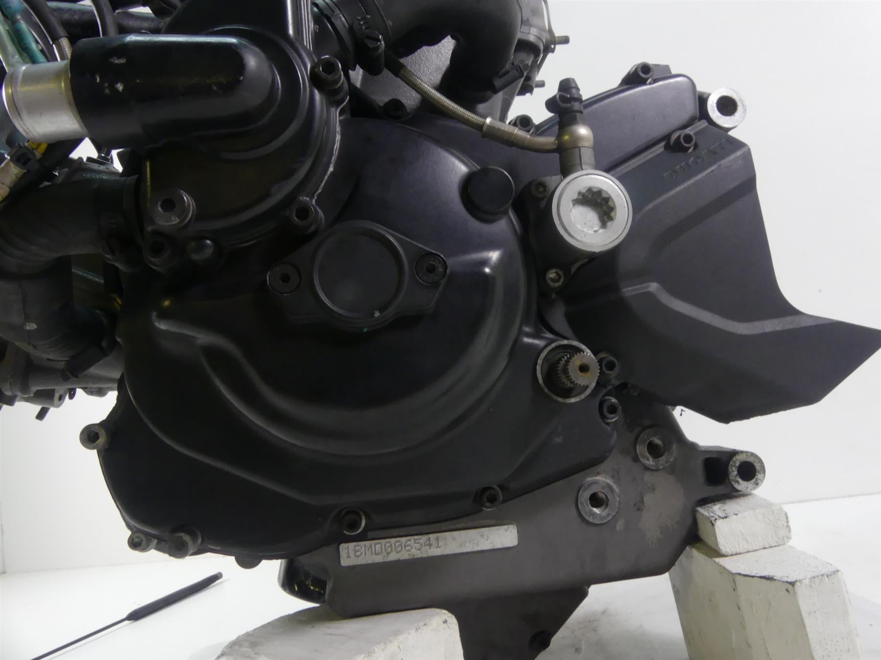 2013 Ducati Streetfighter 848 Running Engine Motor 15K - Video - Read 22522851A {{ shop.shopifyCountryName }} - Mototech271