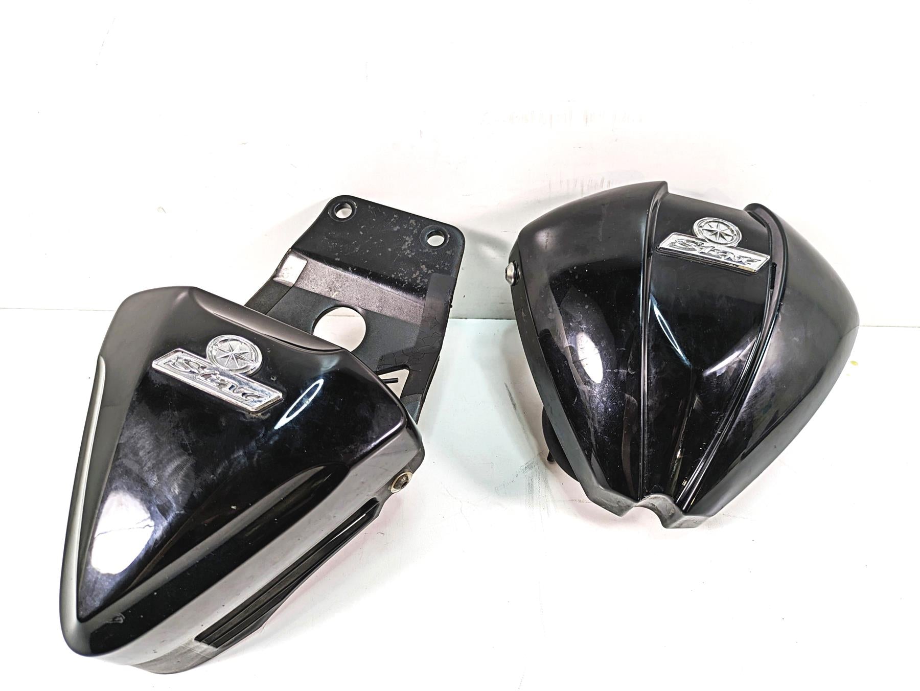 2009 Yamaha XV1900 Raider Left Right Side Cover Fairing Set 5C7-21731-10-00