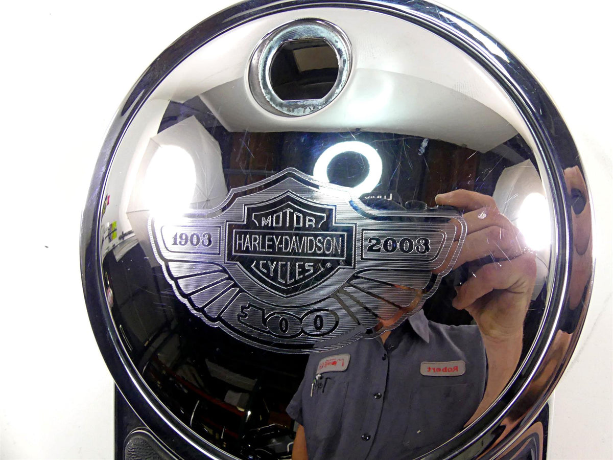 2003 Harley Touring FLHTCI E-Glide 100TH Fuel Tank Dash Cover 61270-98 {{ shop.shopifyCountryName }} - Mototech271