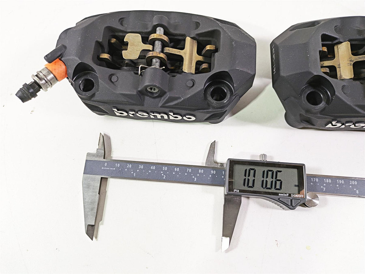 2014 BMW R nine T R9T K21 Front Brake Caliper Set 100mm Brembo 34118535162 {{ shop.shopifyCountryName }} - Mototech271