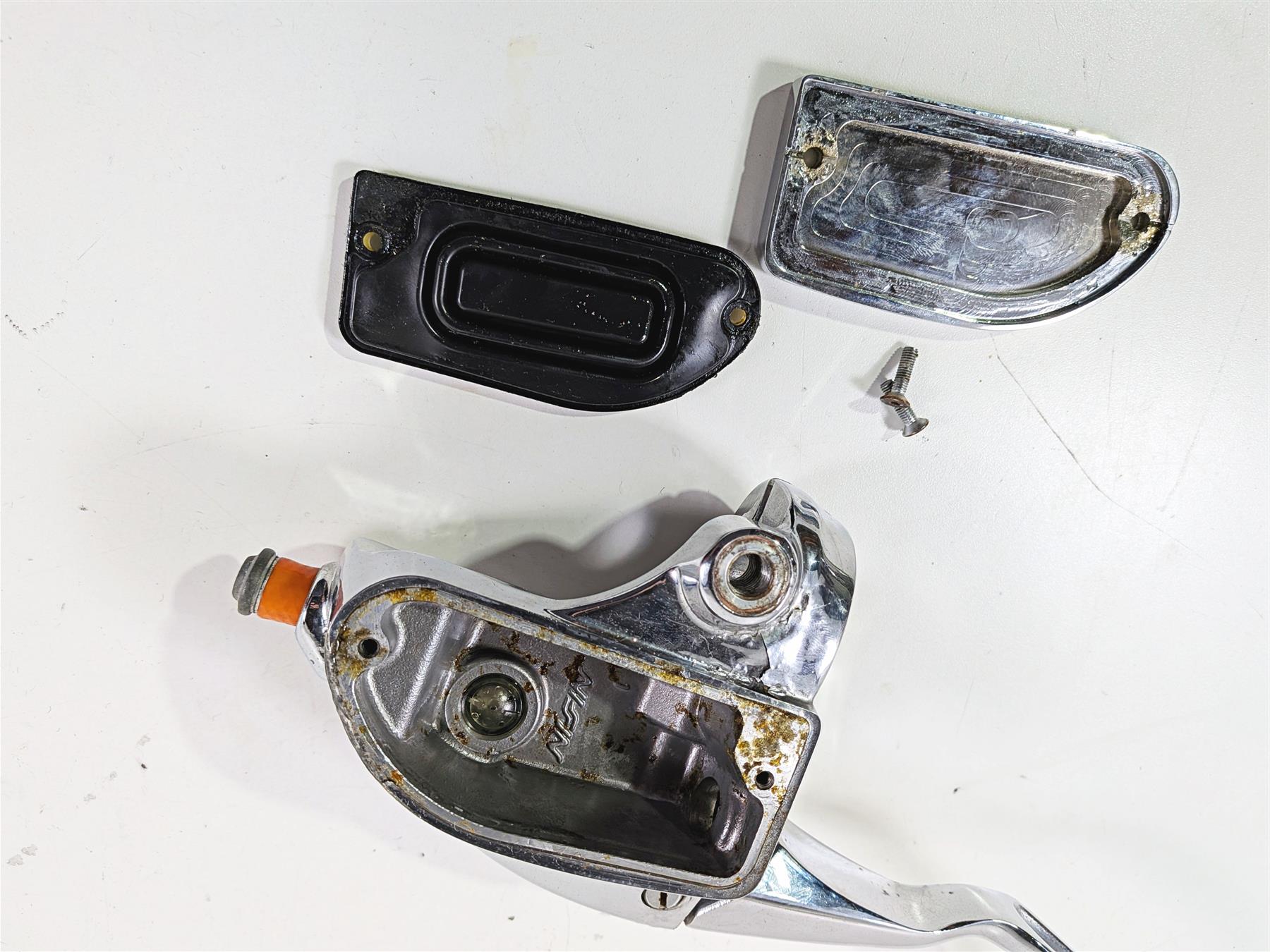 2008 Yamaha XV1900 Roadliner S Front Brake Clutch Master Cylinder 1D7-W2587-00 {{ shop.shopifyCountryName }} - Mototech271