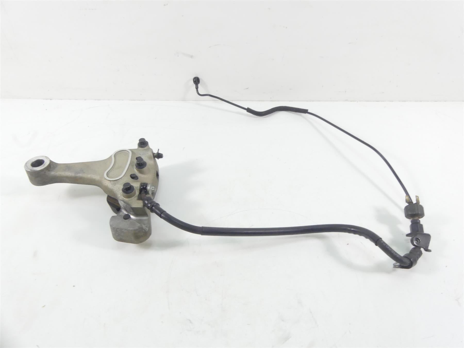 2001 Harley Touring FLHRCI Road King Rear Brake Caliper + Line Hose 44016-00D {{ shop.shopifyCountryName }} - Mototech271