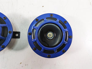 2018 Yamaha YXZ1000R EPS SS Horn with Blue Covers Set 12V
