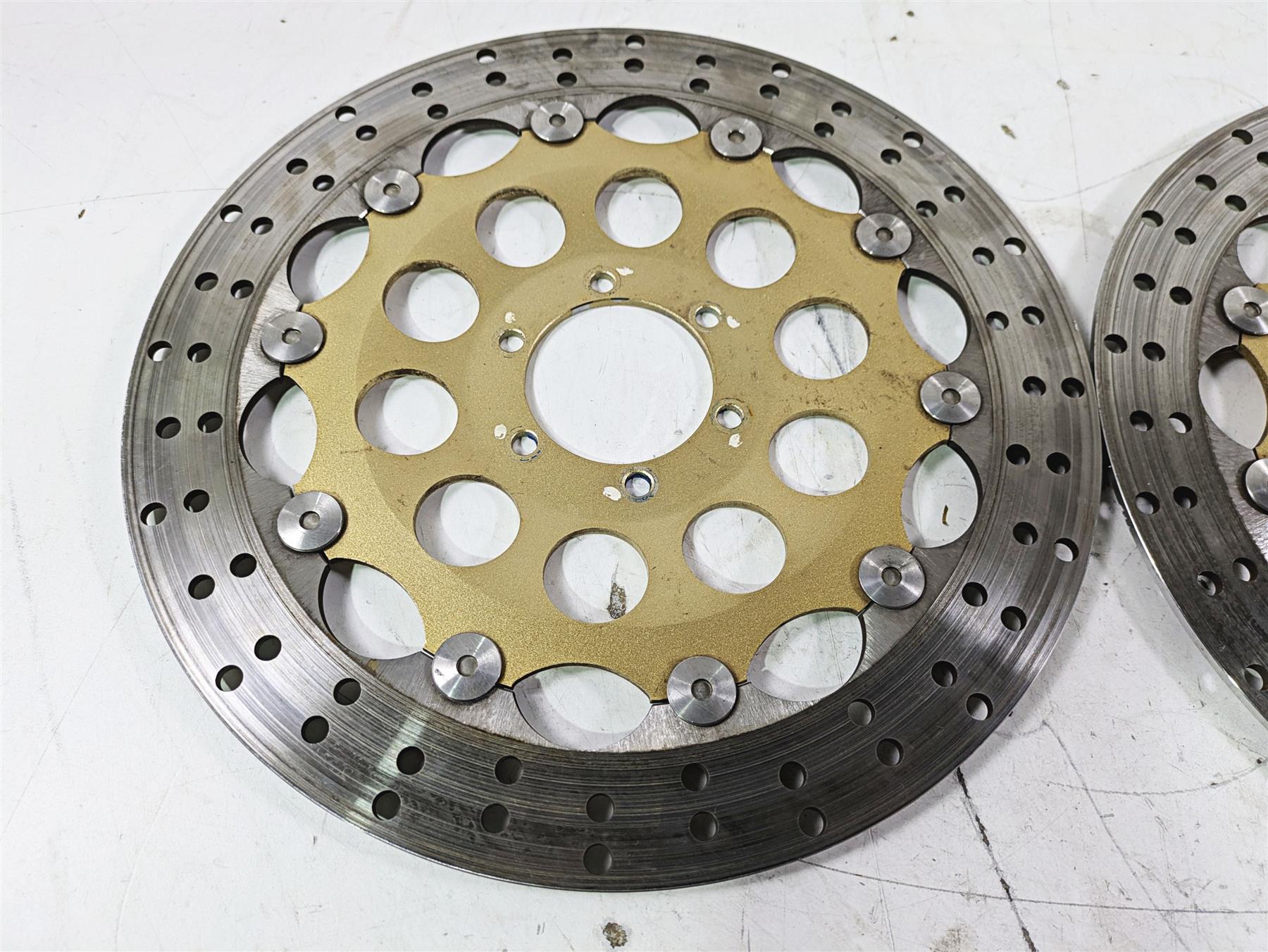 1998 Moto Guzzi California 1100 EV Front Brake Rotor Disc Set GU37613305 {{ shop.shopifyCountryName }} - Mototech271