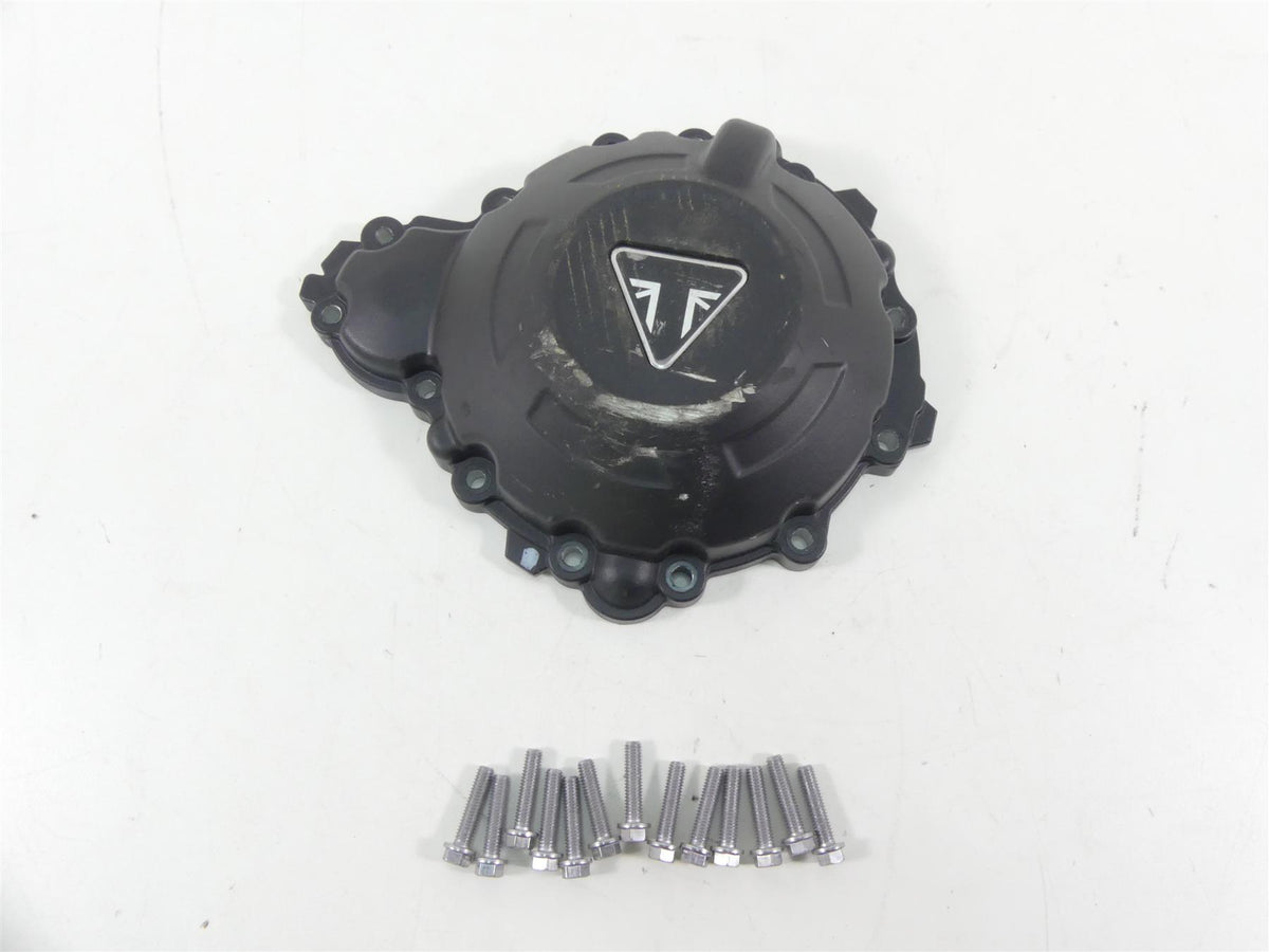 2020 Triumph Speed Triple RS 1050 Stator Alternator Generator Cover T1261721 {{ shop.shopifyCountryName }} - Mototech271
