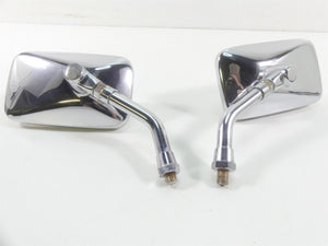 2007 Honda VTX1800 T1 Left Right Rectangle Chrome Rear View Mirror Set | Mototech271