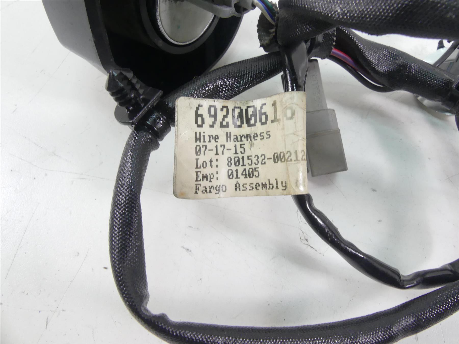2016 Harley FXDL Dyna Low Rider Ignition Switch Steering Key Lock Set 71475-06B {{ shop.shopifyCountryName }} - Mototech271