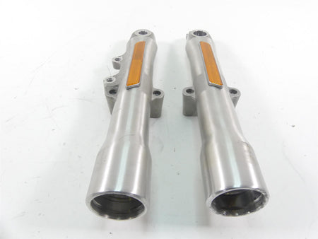 2015 Harley FLD Dyna Switchback Straight Front Fork Lower Tubes Set 45400024 {{ shop.shopifyCountryName }} - Mototech271