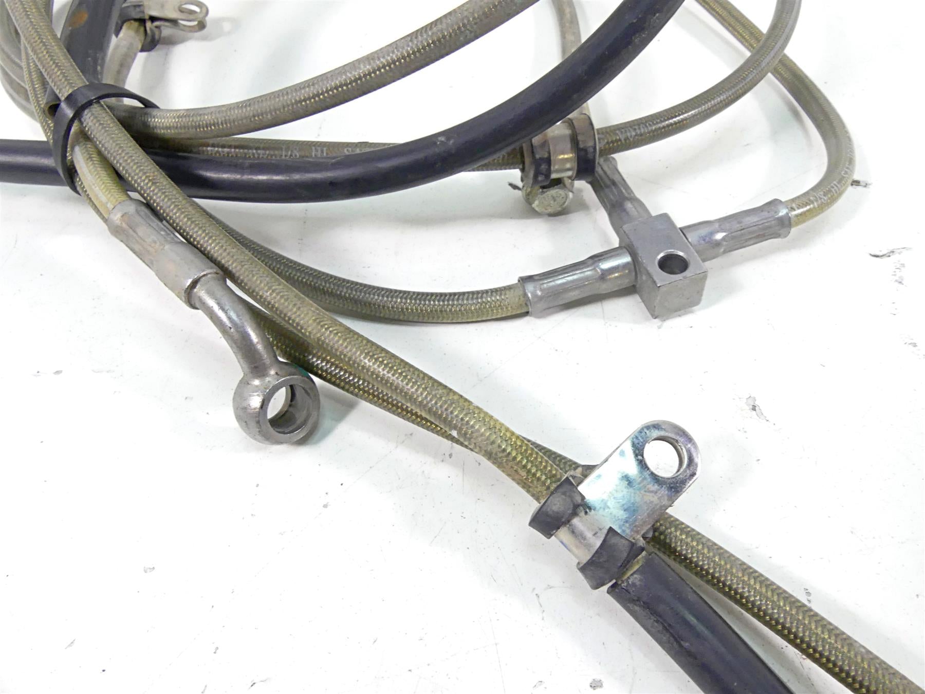 2021 CFMoto Zforce 950 Sport Front Rear Brake Line Hose Set 5BYA-081030 {{ shop.shopifyCountryName }} - Mototech271