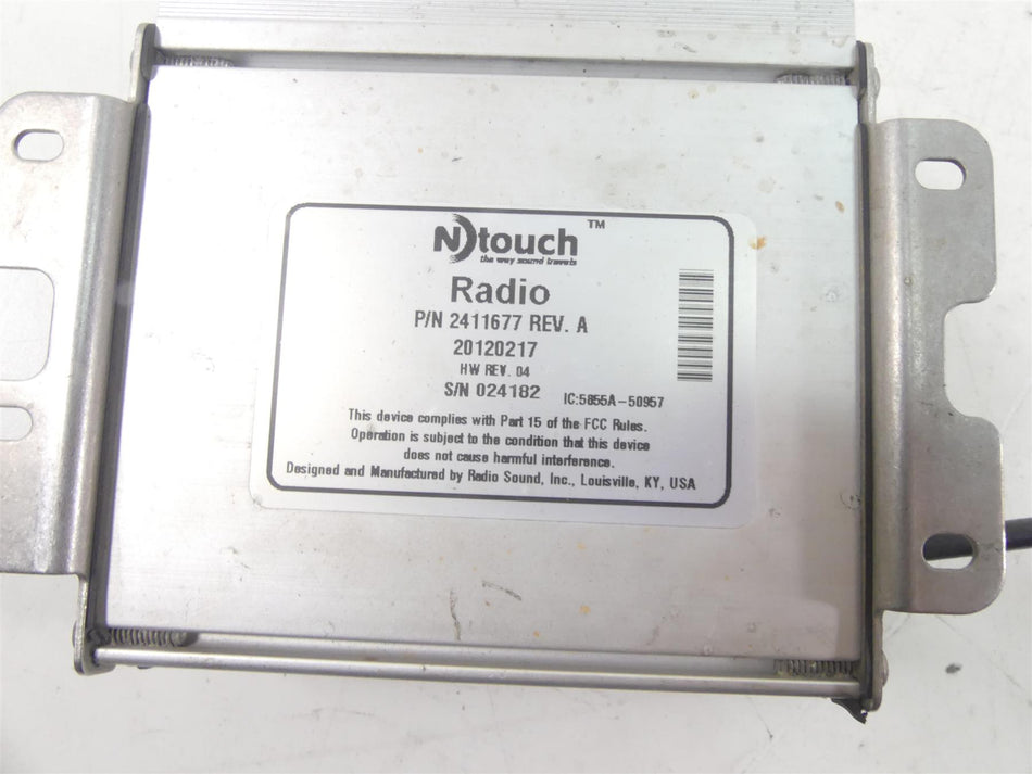 2012 Victory Cross Country Amplifier Stereo Radio Module + Antenna 2411677 {{ shop.shopifyCountryName }} - Mototech271