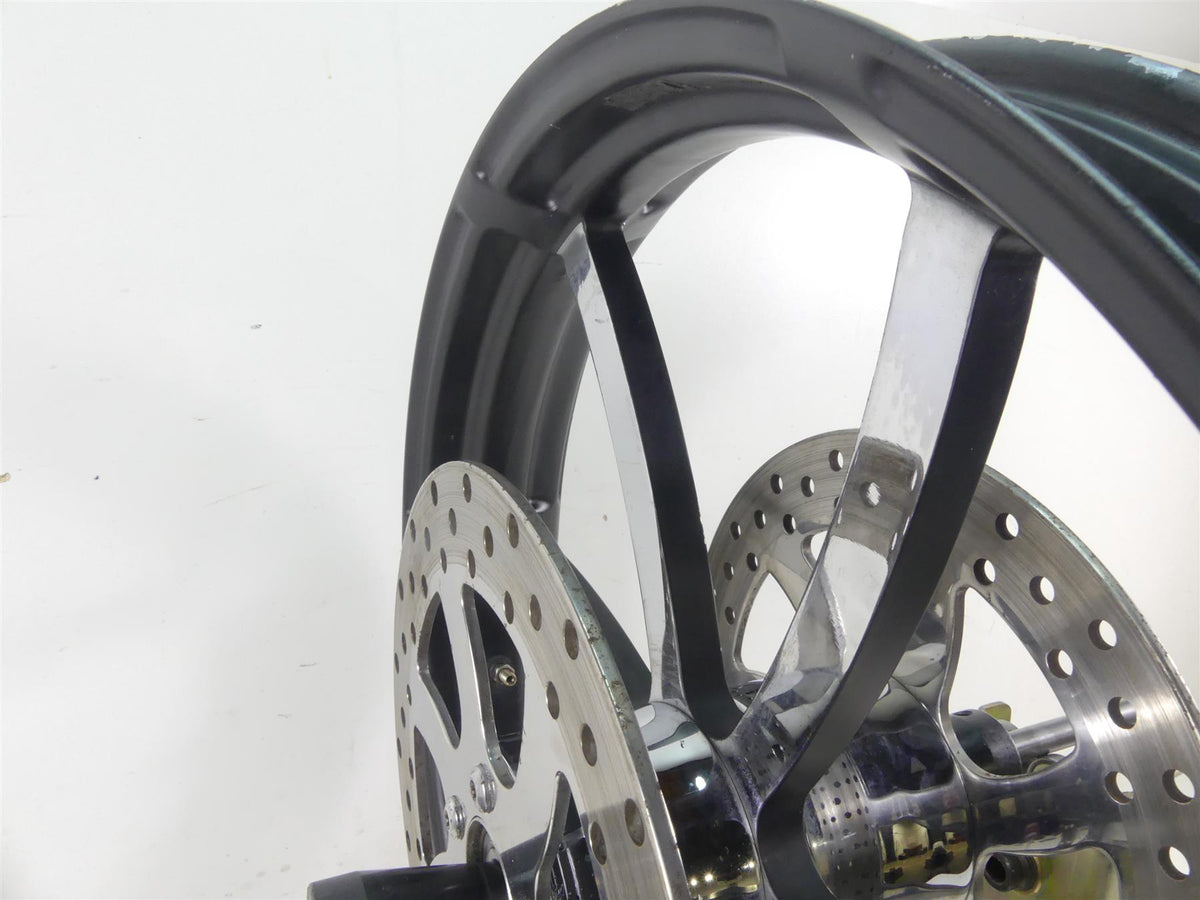 2013 Harley Touring FLTRX Road Glide Custom Front Wheel Rim Agitator 21x3 {{ shop.shopifyCountryName }} - Mototech271
