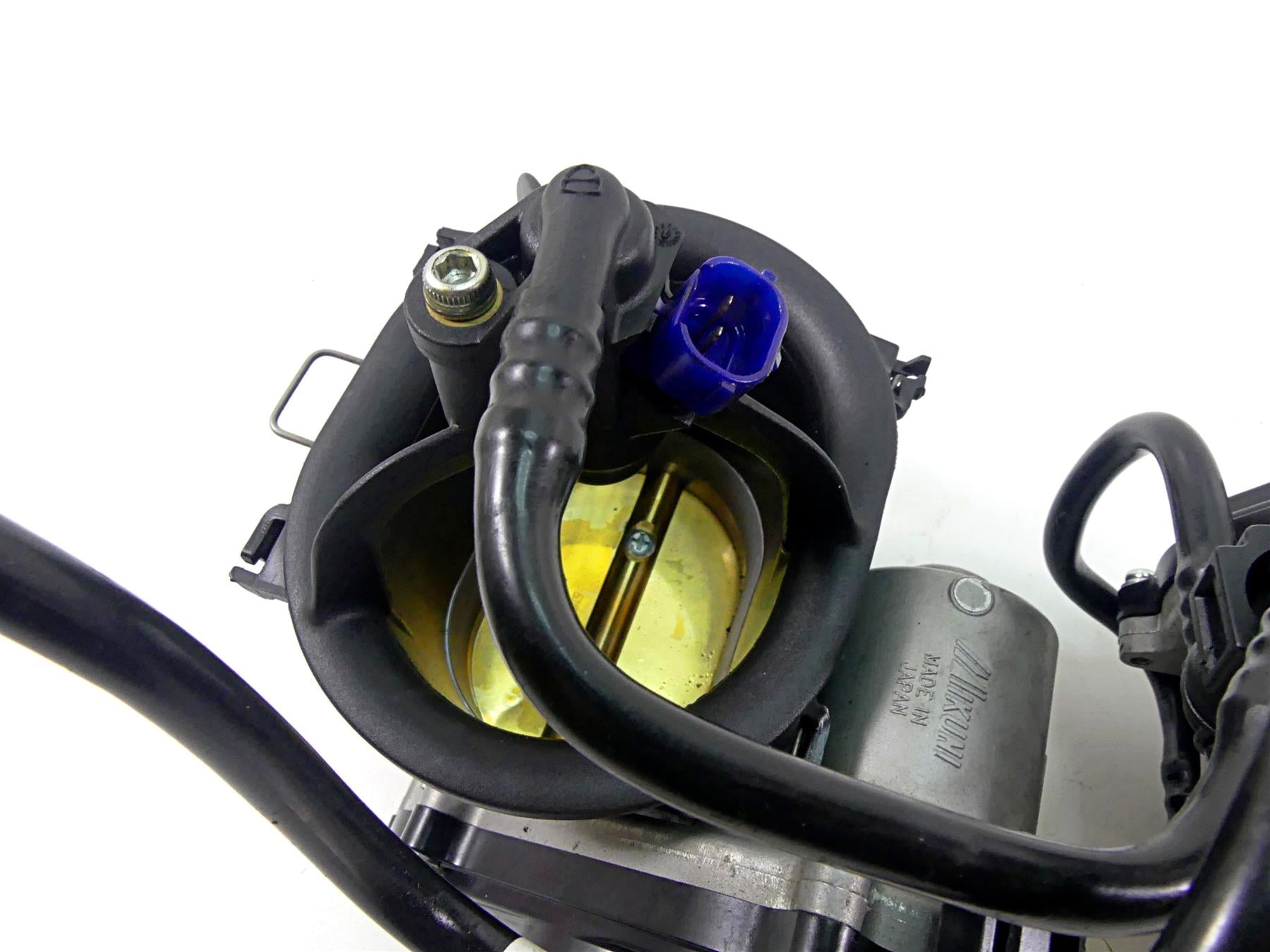 2012 Ducati Panigale 1199S Mikuni Throttle Body Set & Air Box Cover 28240892A {{ shop.shopifyCountryName }} - Mototech271