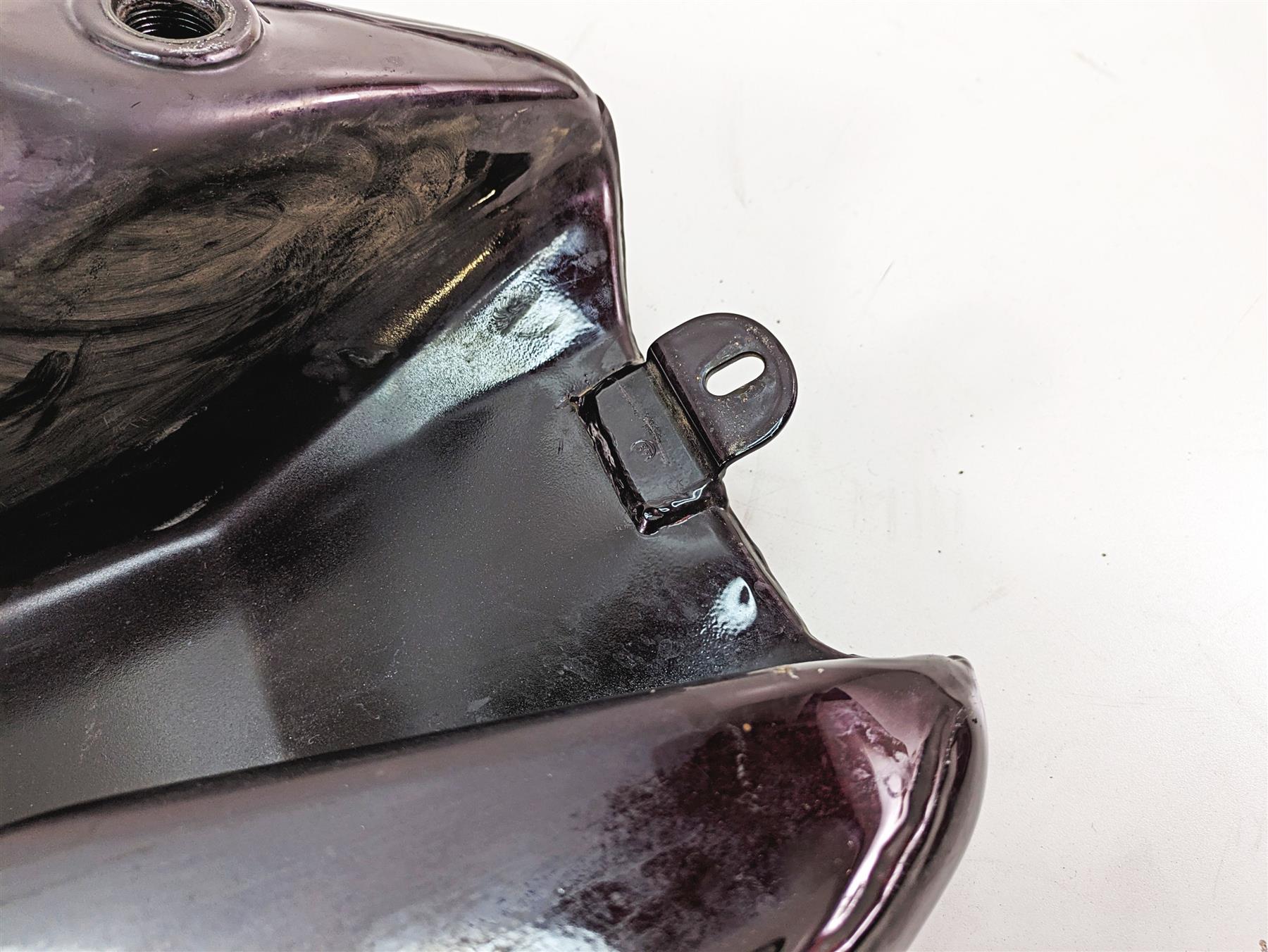 2006 Harley Touring FLHXI Street Glide Fuel Gas Tank Black Cherry -Read 61356-03 {{ shop.shopifyCountryName }} - Mototech271