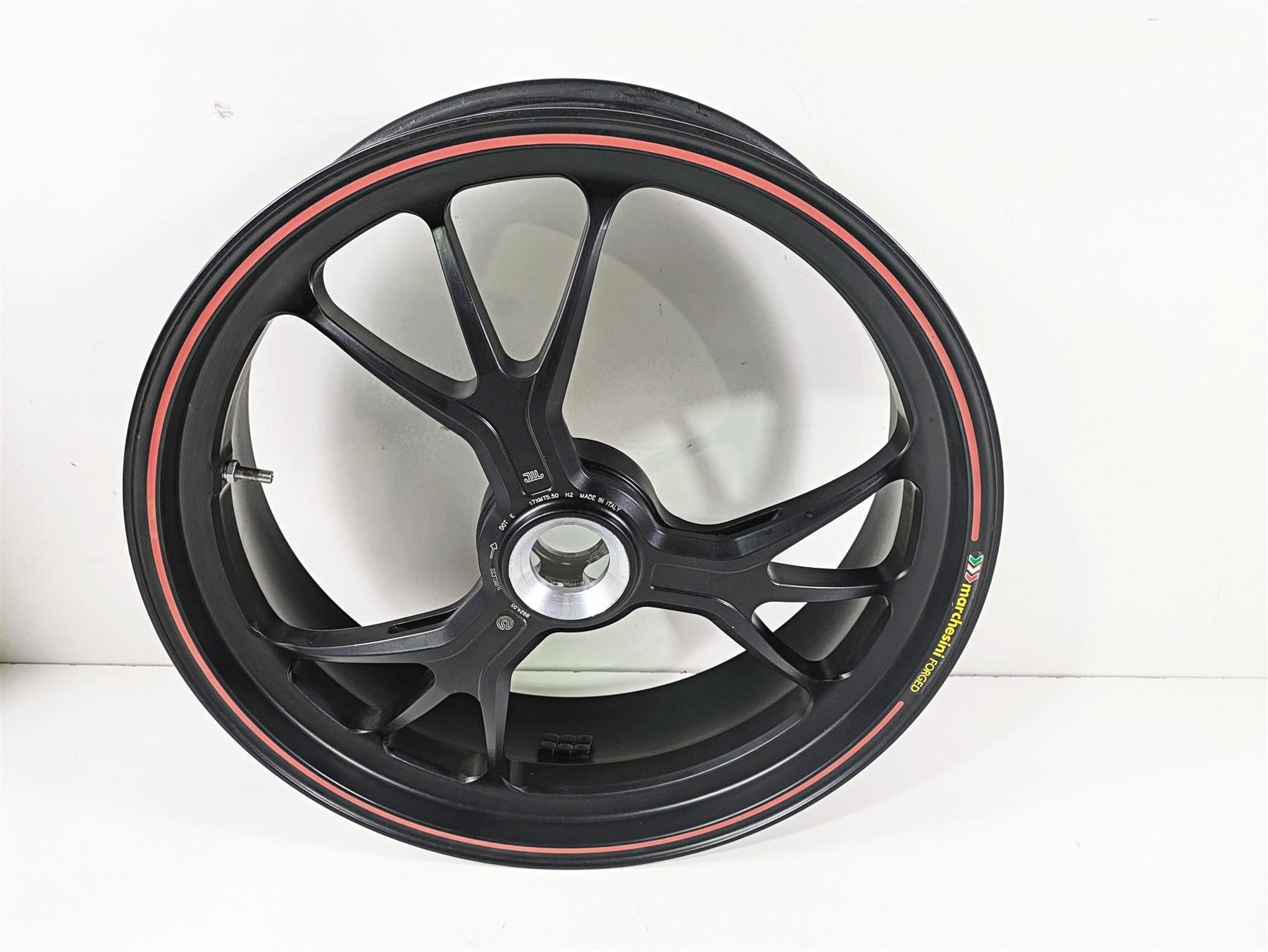2015 Ducati Hypermotard 821 SP 17x5.5 Marchesini Rear Wheel Rim 50221561AB | Mototech271