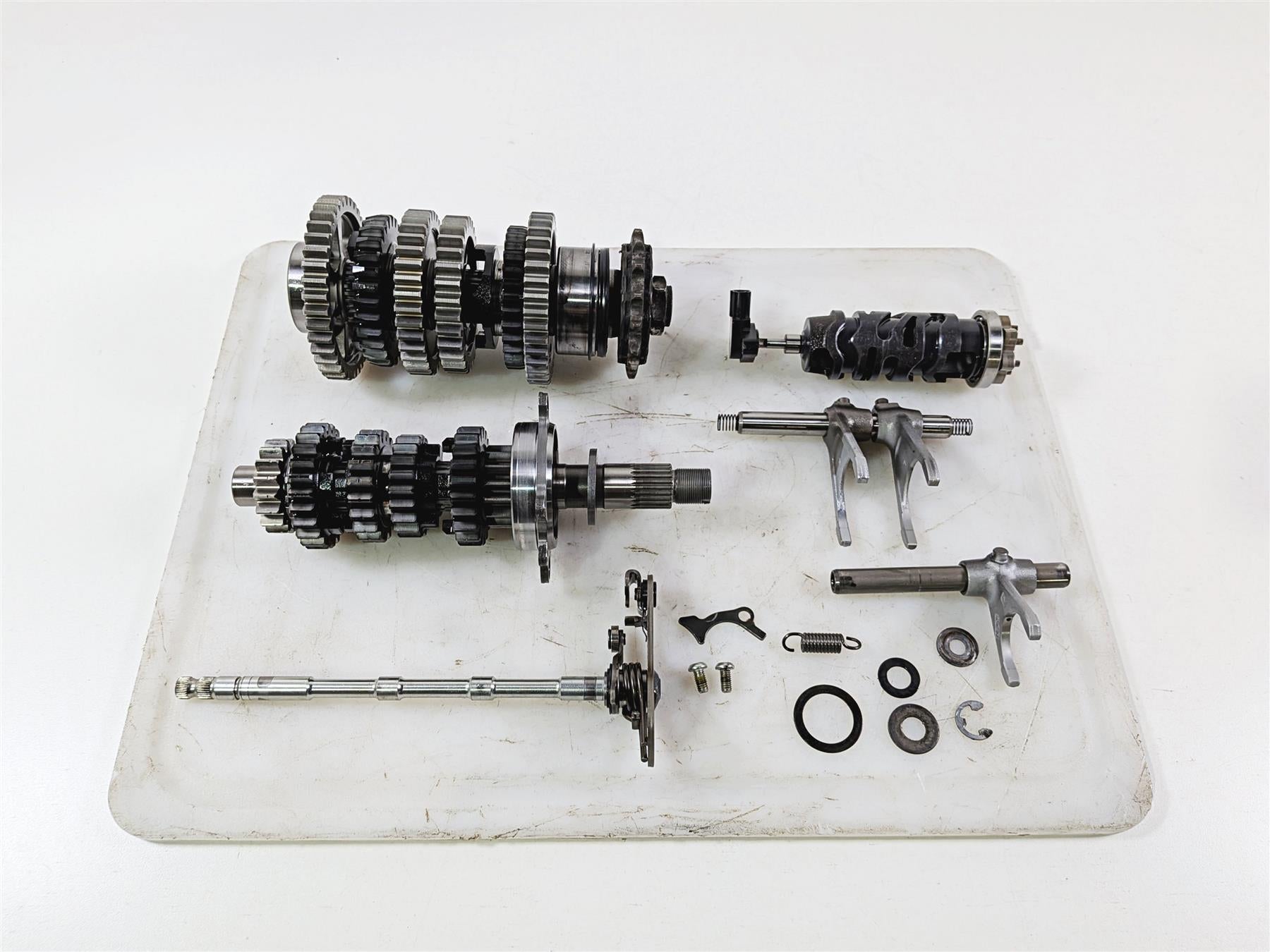 2016 Yamaha YZF R1 RN32 Transmission Gear Pack Shift Fork Drum 2CR-17402-00-00 {{ shop.shopifyCountryName }} - Mototech271