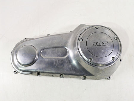 2014 Harley FLS Softail Slim Outer Primary Drive Clutch Cover 60784-06A {{ shop.shopifyCountryName }} - Mototech271