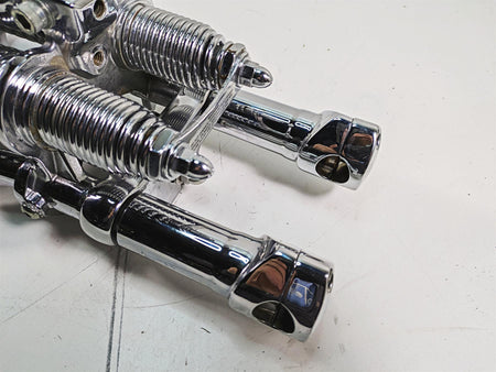 2006 Harley Softail FXSTSI Springer Chrome Springer Front End Fork 45569-00 {{ shop.shopifyCountryName }} - Mototech271