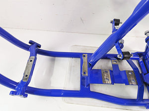 2008 Ultima Motorcycles Fat Bastard Straight Blue Main Frame Swingarm Set With Manufacturers Statement Of Origin