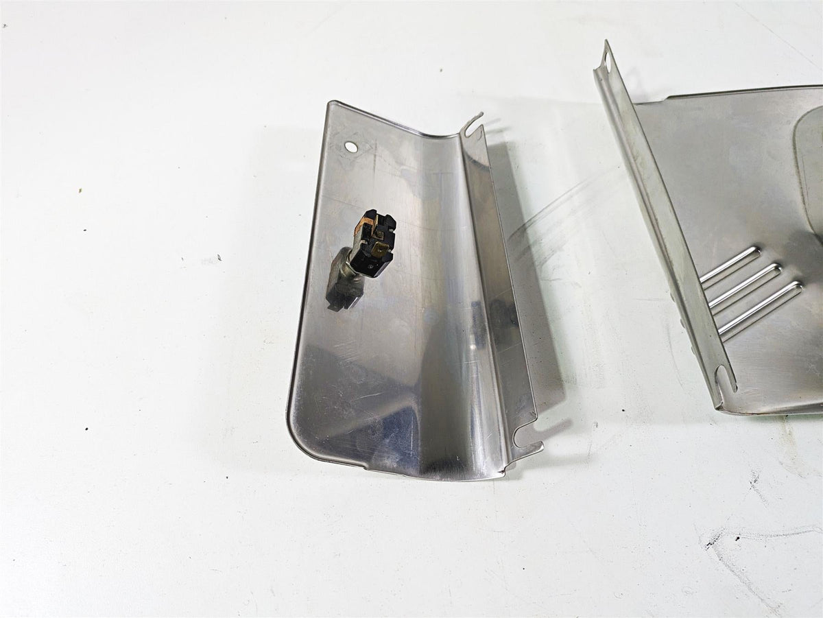 2008 Harley FLSTC Softail Heritage Headlight Head Light Cover Set 67808-86 {{ shop.shopifyCountryName }} - Mototech271
