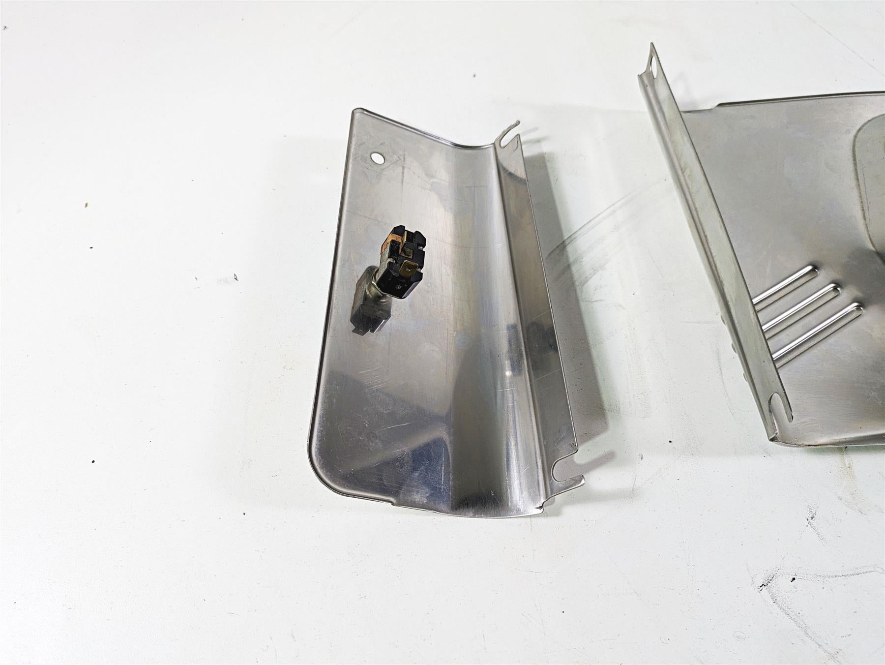 2008 Harley FLSTC Softail Heritage Headlight Head Light Cover Set 67808-86 {{ shop.shopifyCountryName }} - Mototech271