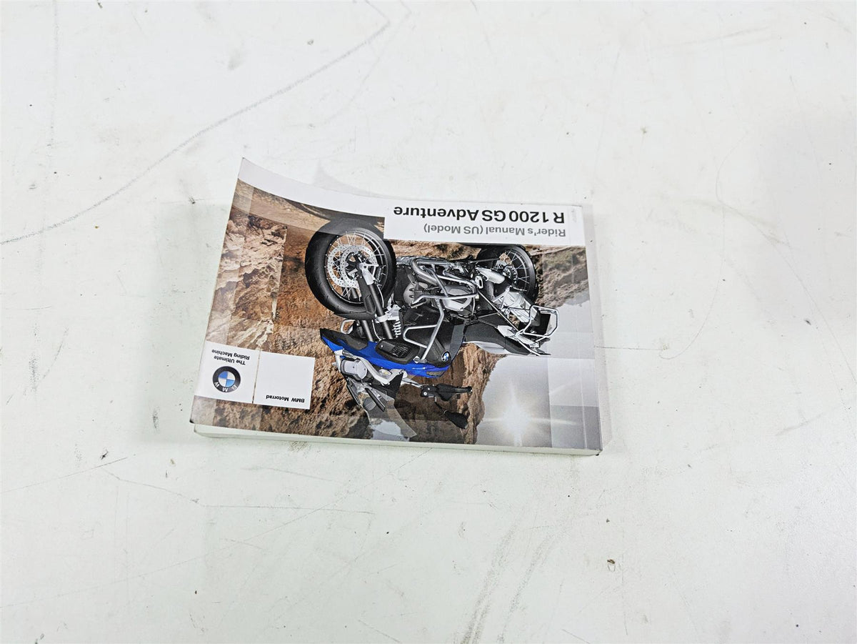 2015 BMW R1200 GS Adv K51 Rider Driver Owners Manual Booklet 01418558987 {{ shop.shopifyCountryName }} - Mototech271