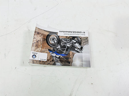 2015 BMW R1200 GS Adv K51 Rider Driver Owners Manual Booklet 01418558987 {{ shop.shopifyCountryName }} - Mototech271