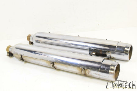 2011 Harley Touring FLTRU Road Glide Ultra Exhaust Pipe Muffler Silencer VIDEO {{ shop.shopifyCountryName }} - Mototech271