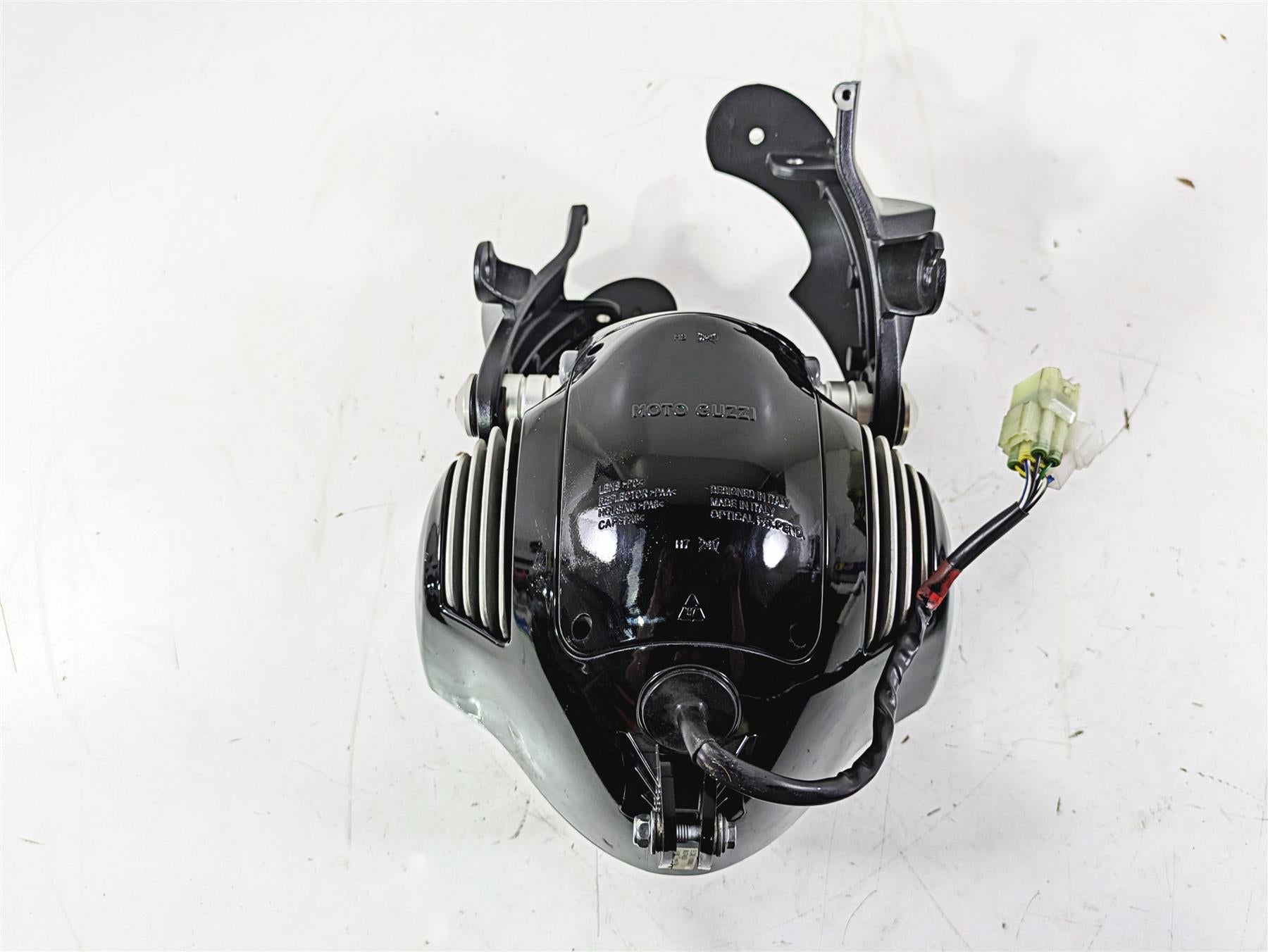 2014 Moto Guzzi California 1400 Touring Headlight Lamp & Mounts 887453 {{ shop.shopifyCountryName }} - Mototech271