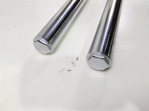 2015 Harley FXDL Dyna Low Rider Front Fork Legs Dual Caliper READ 45400051