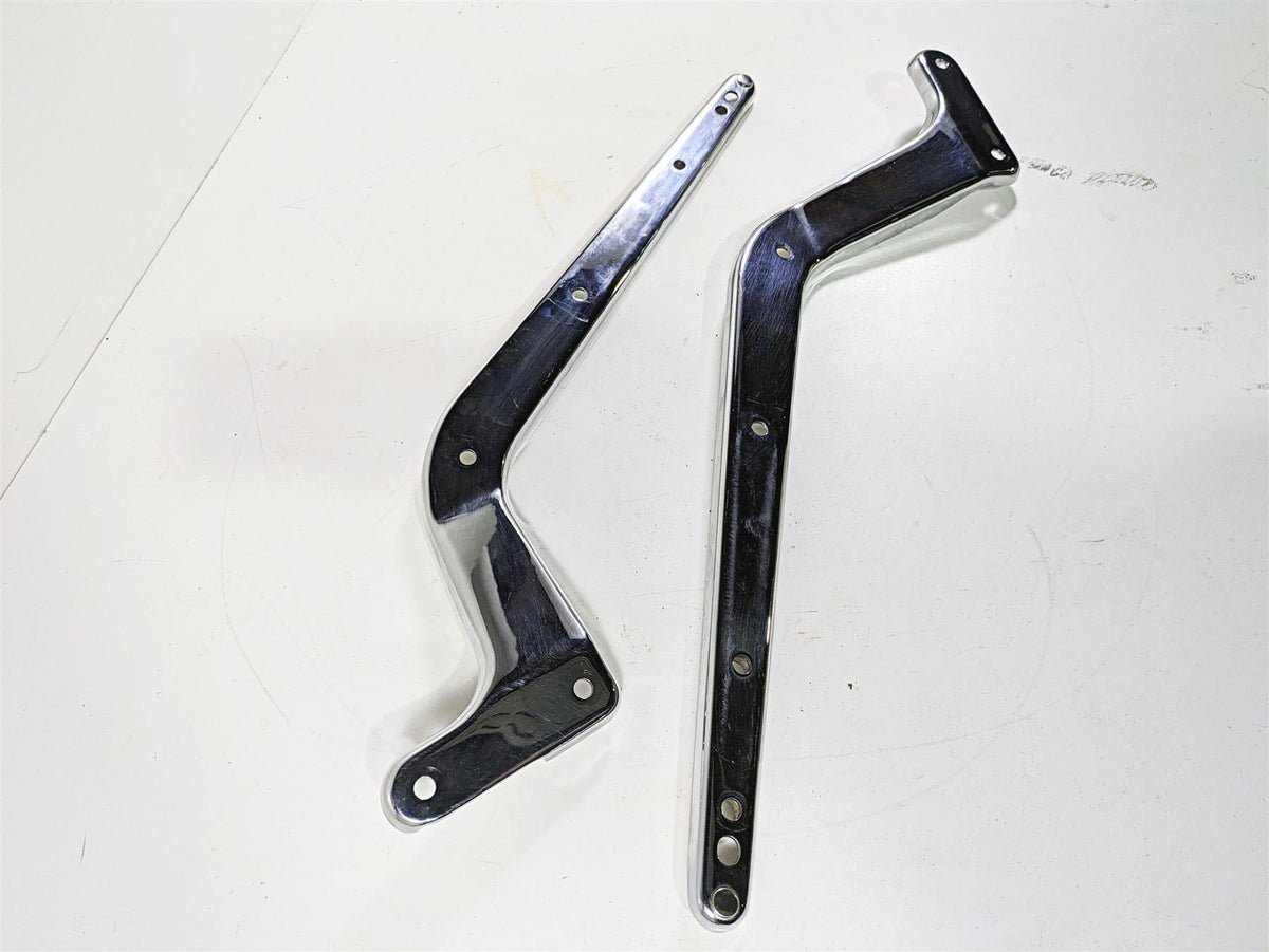 2008 Harley FLSTC Softail Heritage Rear Chrome Fender Strut Cover Set 59955-08 {{ shop.shopifyCountryName }} - Mototech271